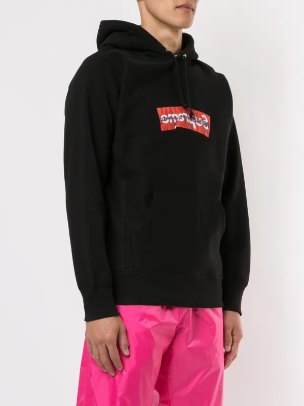 Supreme Comme des Garcon Box Logo hooded | www.jarussi.com.br