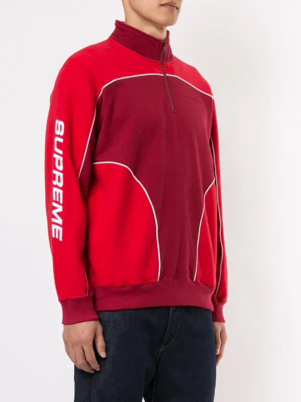 supreme speedway half zip