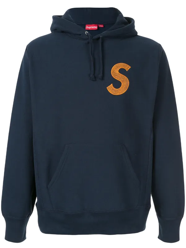supreme s logo hoodie fw18