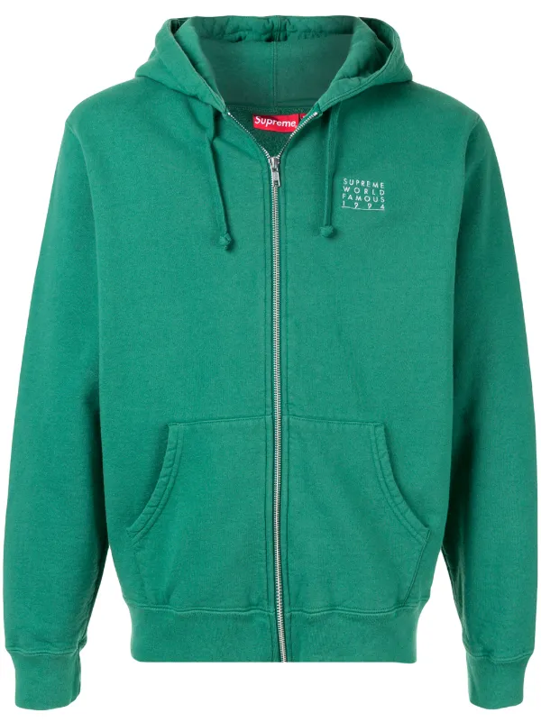 supreme green sweatshirt