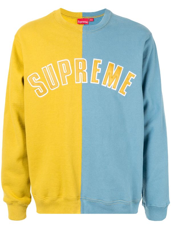 supreme split sweater