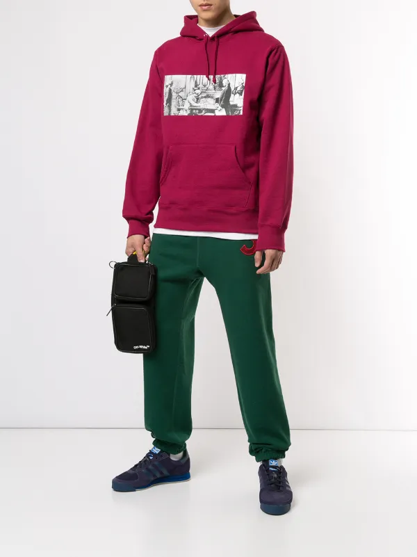 supreme franklin hooded sweatshirt