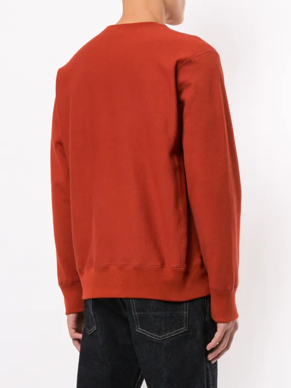 Supreme Box Logo cres-neck Sweatshirt | Red | FARFETCH