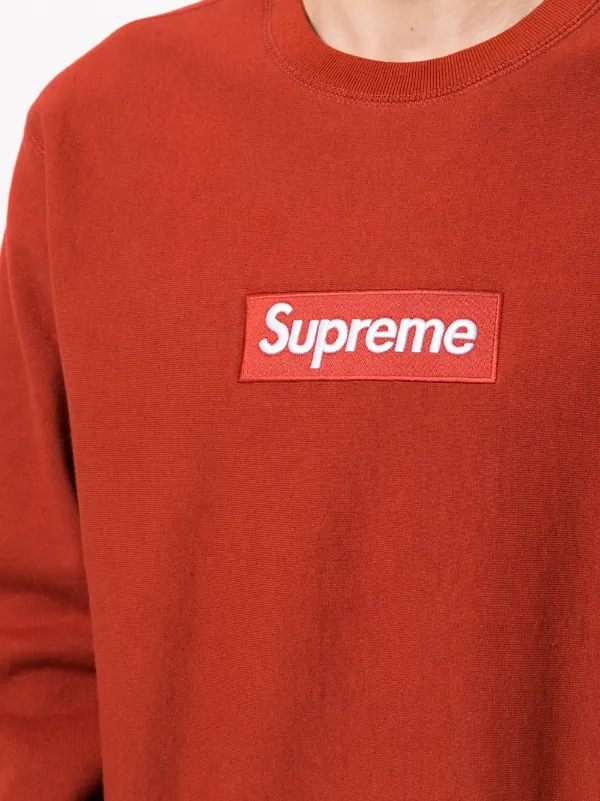 Supreme Box Logo cres-neck Sweatshirt - Farfetch