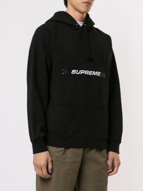 supreme pouch hoodie