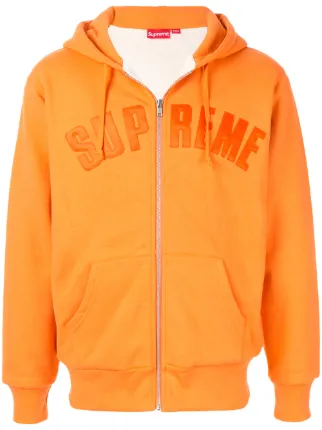 zip up thermal hoodie