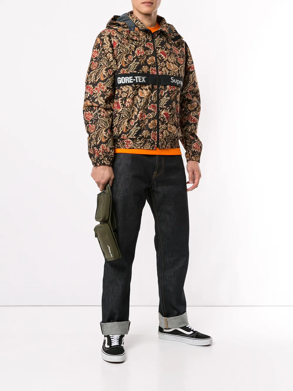 Supreme GORE-TEX Court Jacket Flower S-