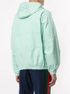 supreme cotton hooded raglan jacket
