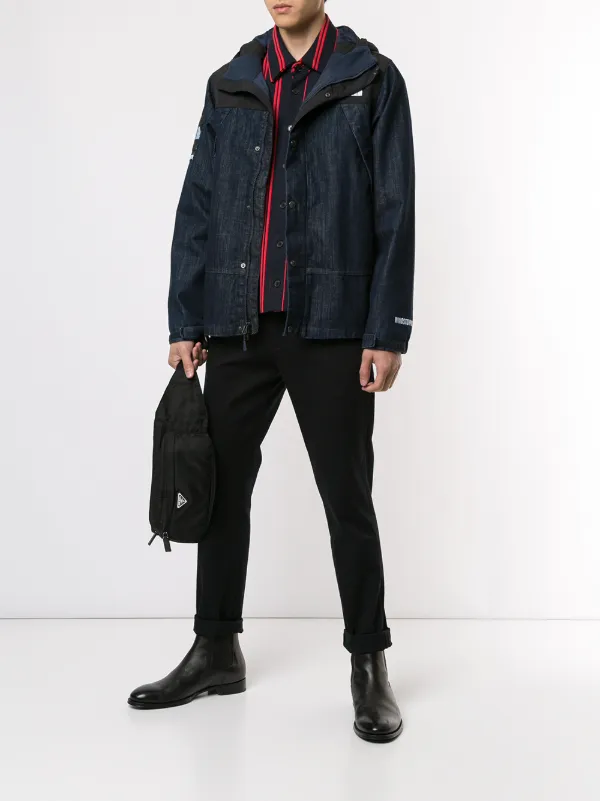 Supreme NORTH FACE Denim Dot Shot jackettoxgo