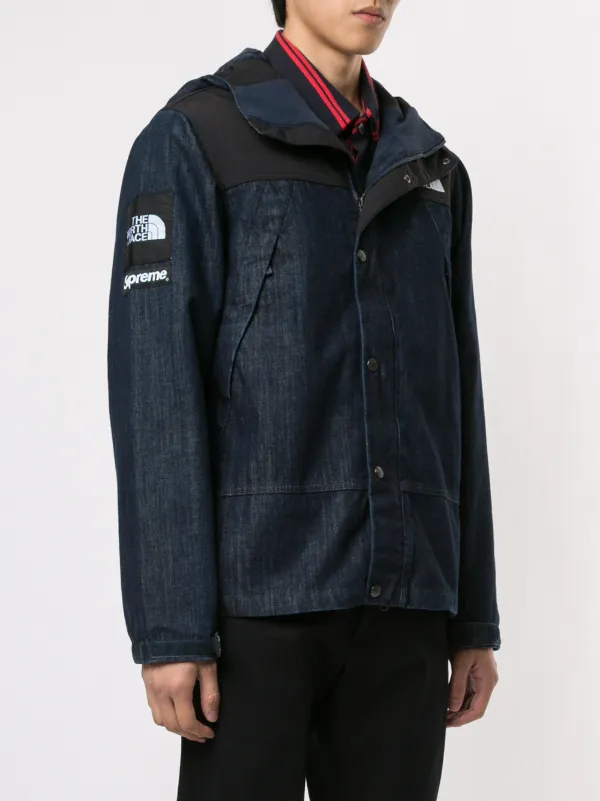 Supreme x The North Face Denim Dot Shot Jacket - Farfetch