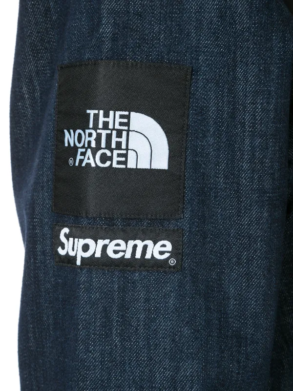 Supreme TNF Denim Dot Shot Jacket - Farfetch