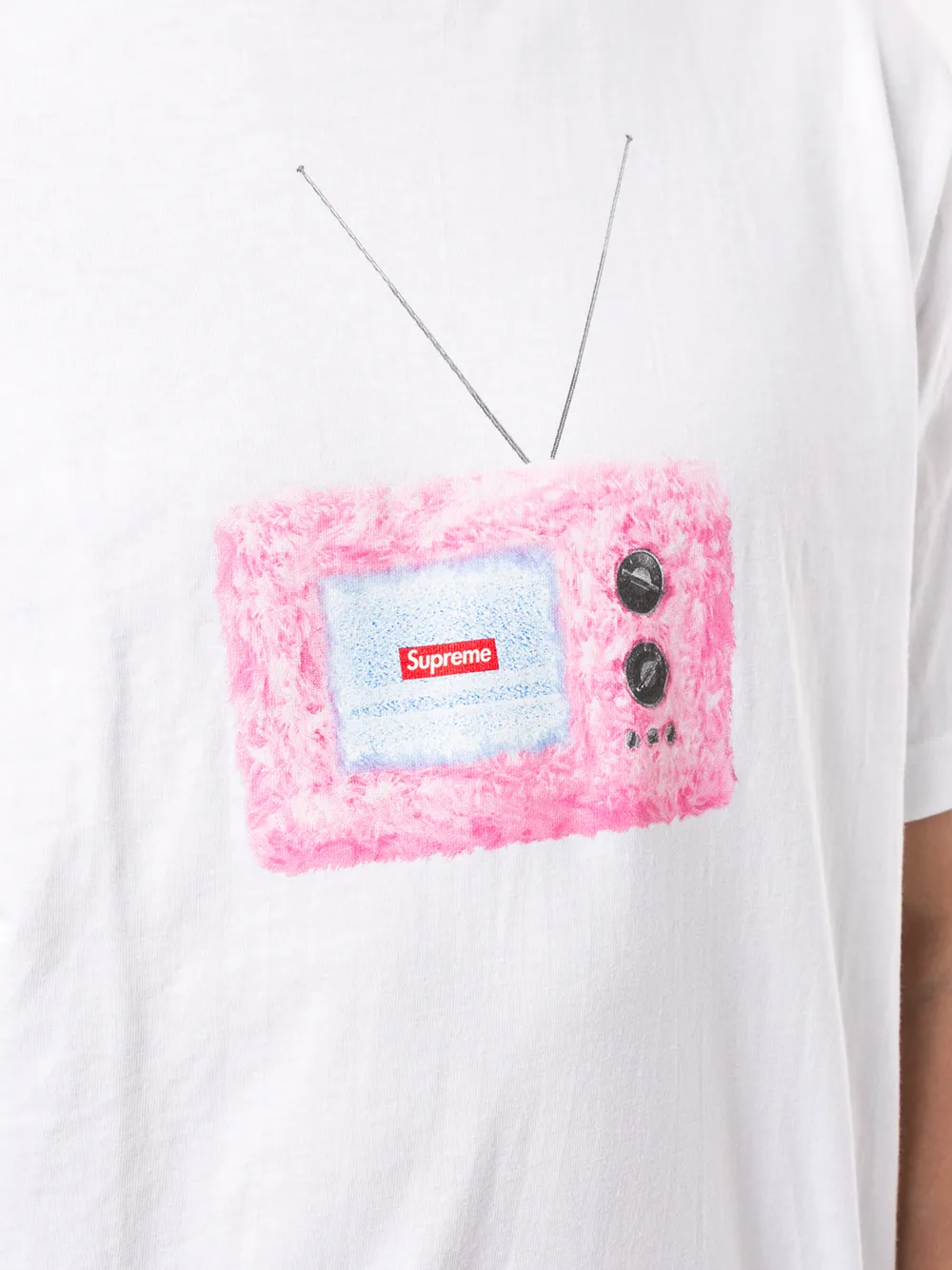 Supreme TV TEE  (ホワイト Mサイズ)