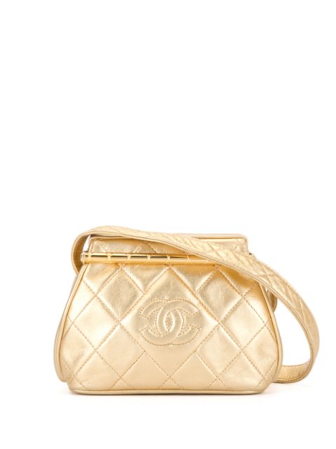 CHANEL 1990 quilted shoulder bag Women