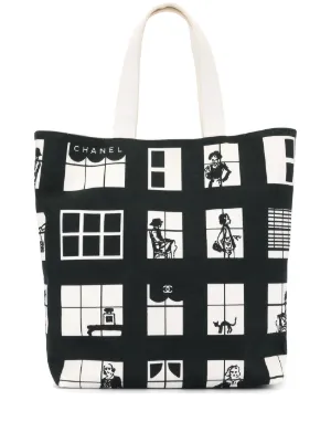Windows Hand Tote Bag by Chanel Pre-Owned, available on farfetch.com for $2164 Ivanka Trump Bags SIMILAR PRODUCT