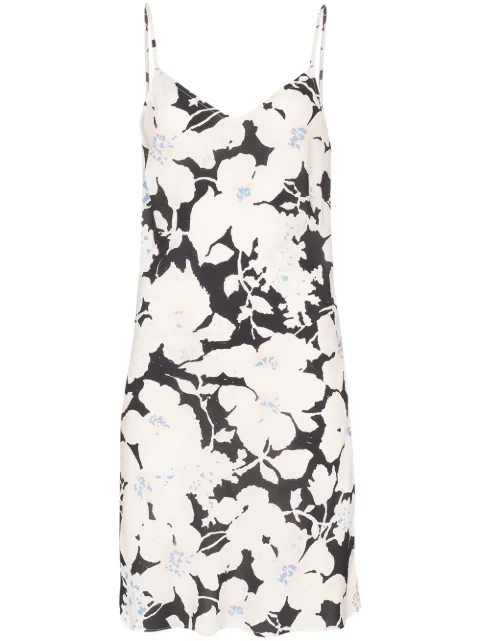Double Rainbouu Cloud Control Slow Lane Printed Slip Dress Aw19