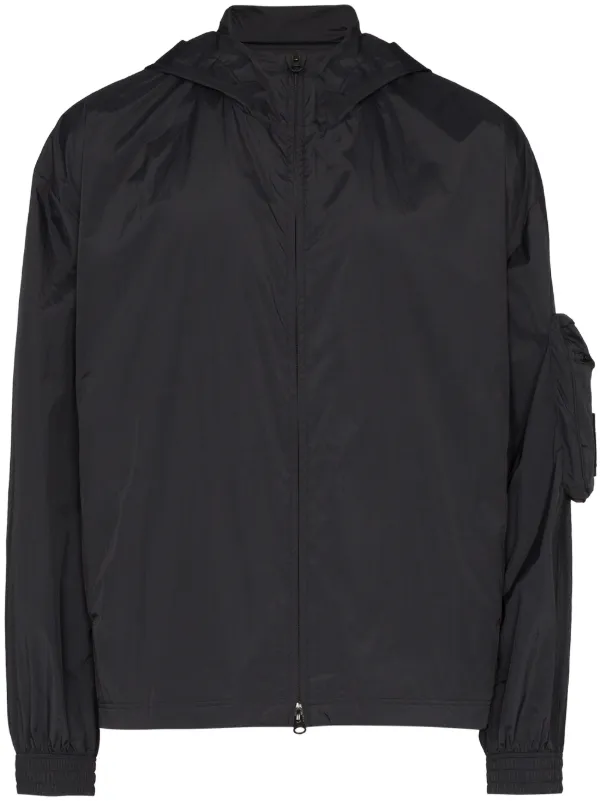Y-3 Hooded Shell Track Jacket | Black | FARFETCH