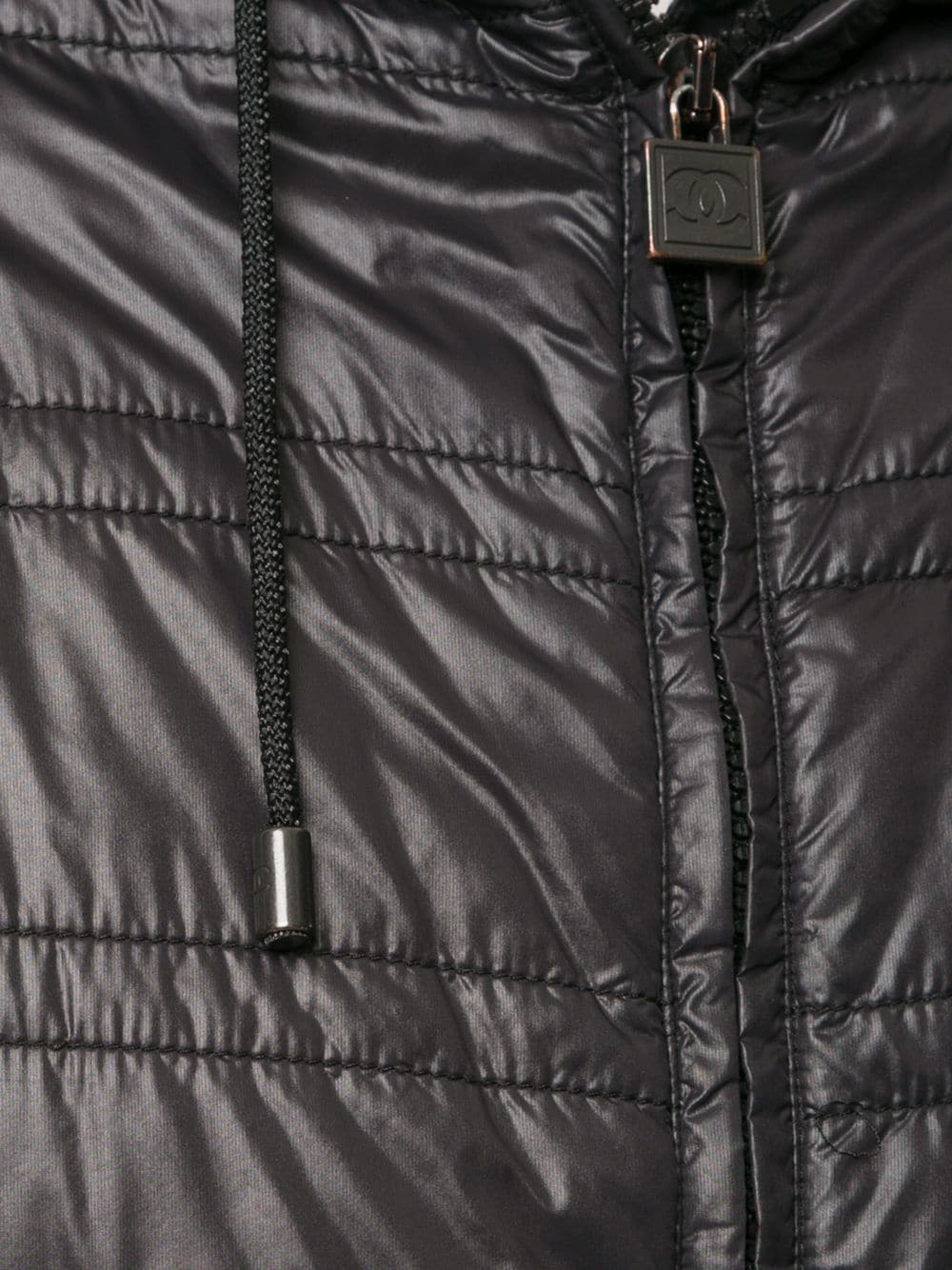 фото Chanel pre-owned куртка-бомбер на молнии