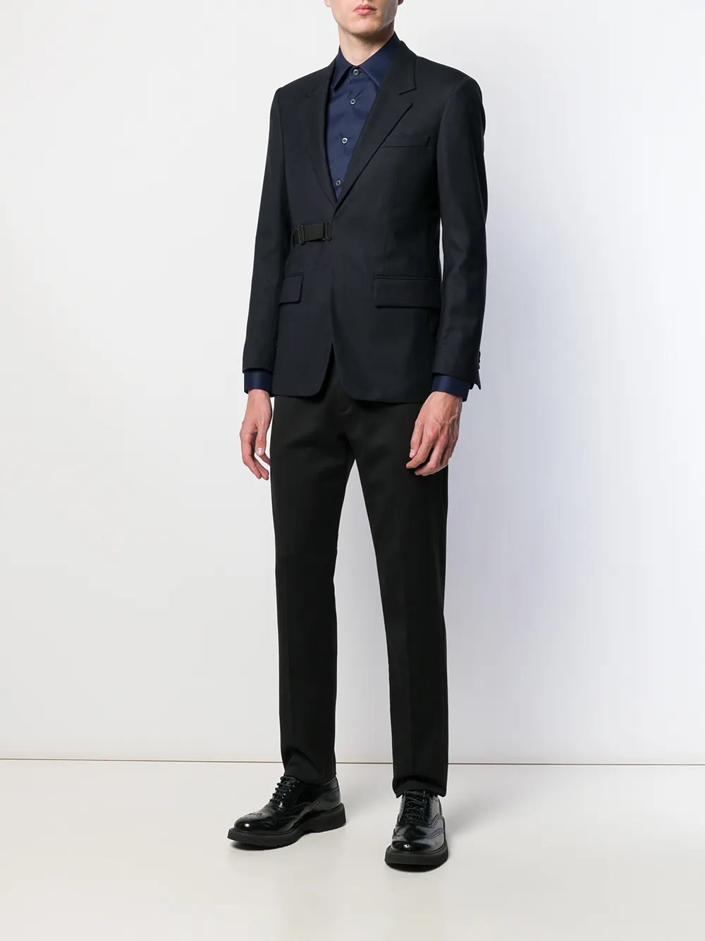 Prada Overhemd van popeline - Blauw