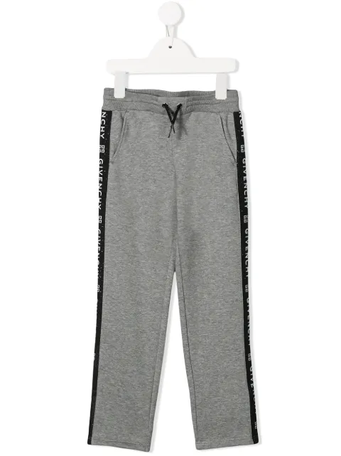 Givenchy Kids بنطال رياضي بخط جانبي