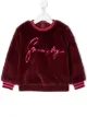 الصورة 1 من Givenchy Kids كنزة فرو صناعي بشعار