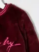 Givenchy Kids كنزة فرو صناعي بشعار