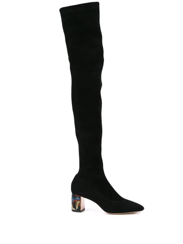 sophia webster over the knee boots