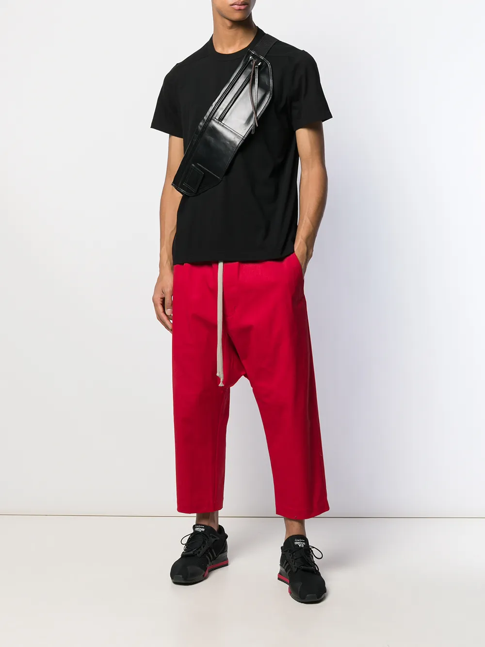 Rick Owens Klassiek T-shirt - Zwart