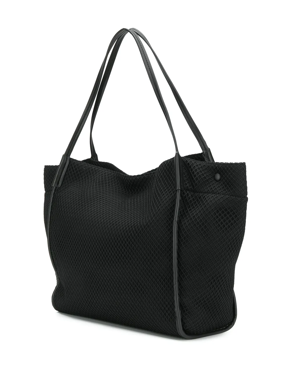dkny ebony mesh tote