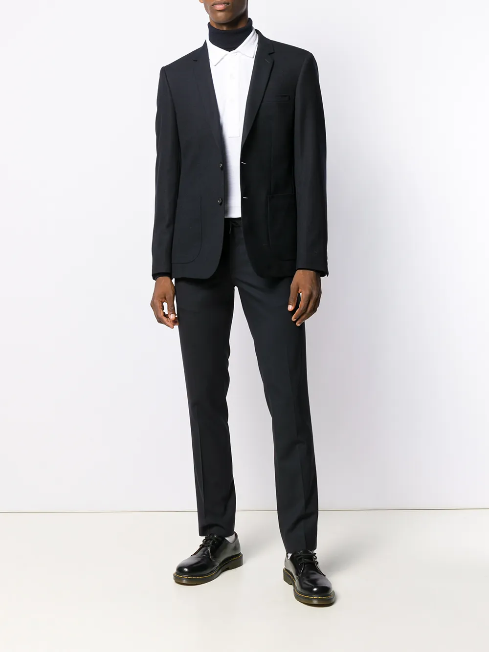 SANDRO Elastische pantalon - Blauw