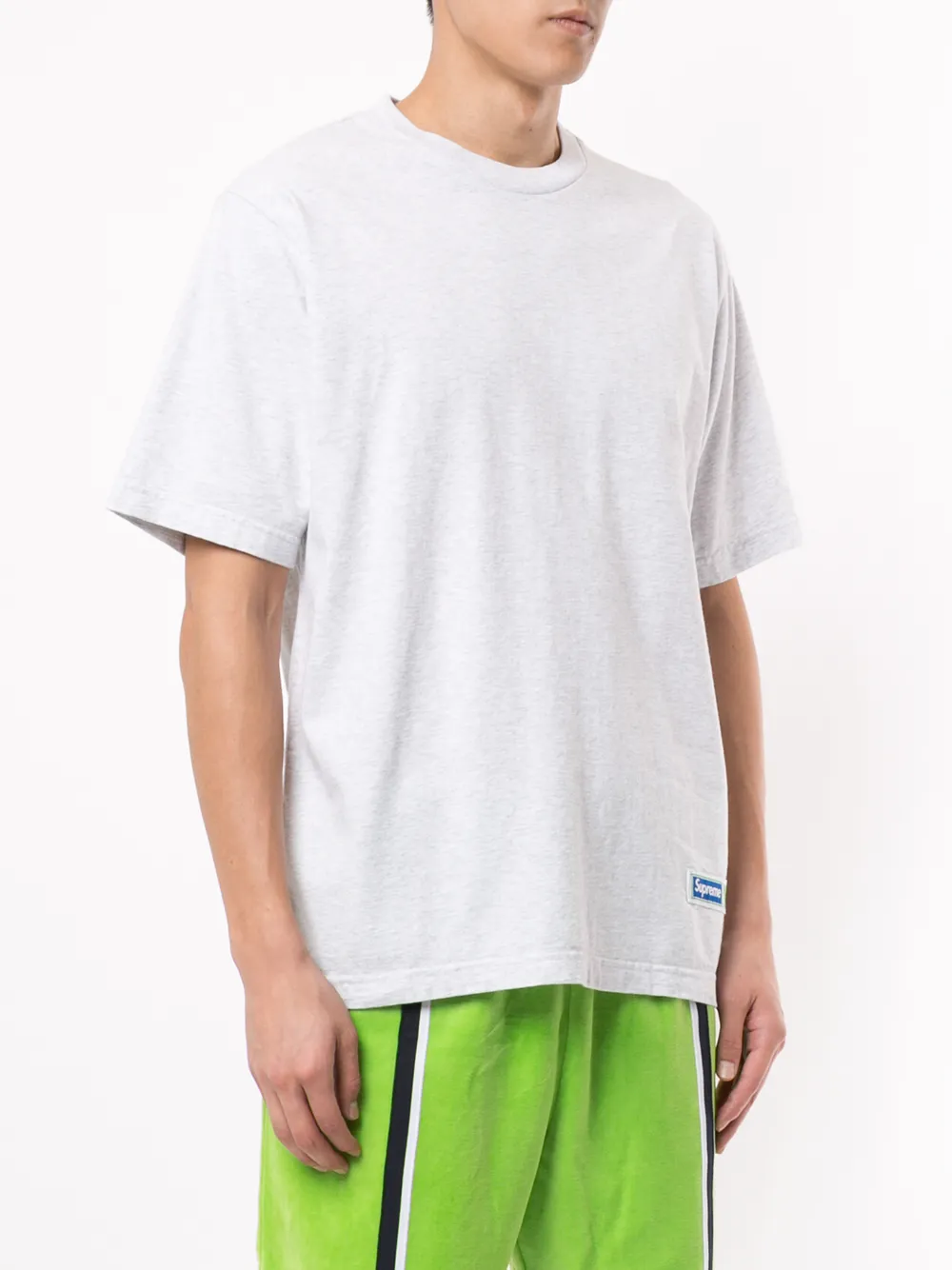 фото Supreme футболка с нашивкой-логотипом