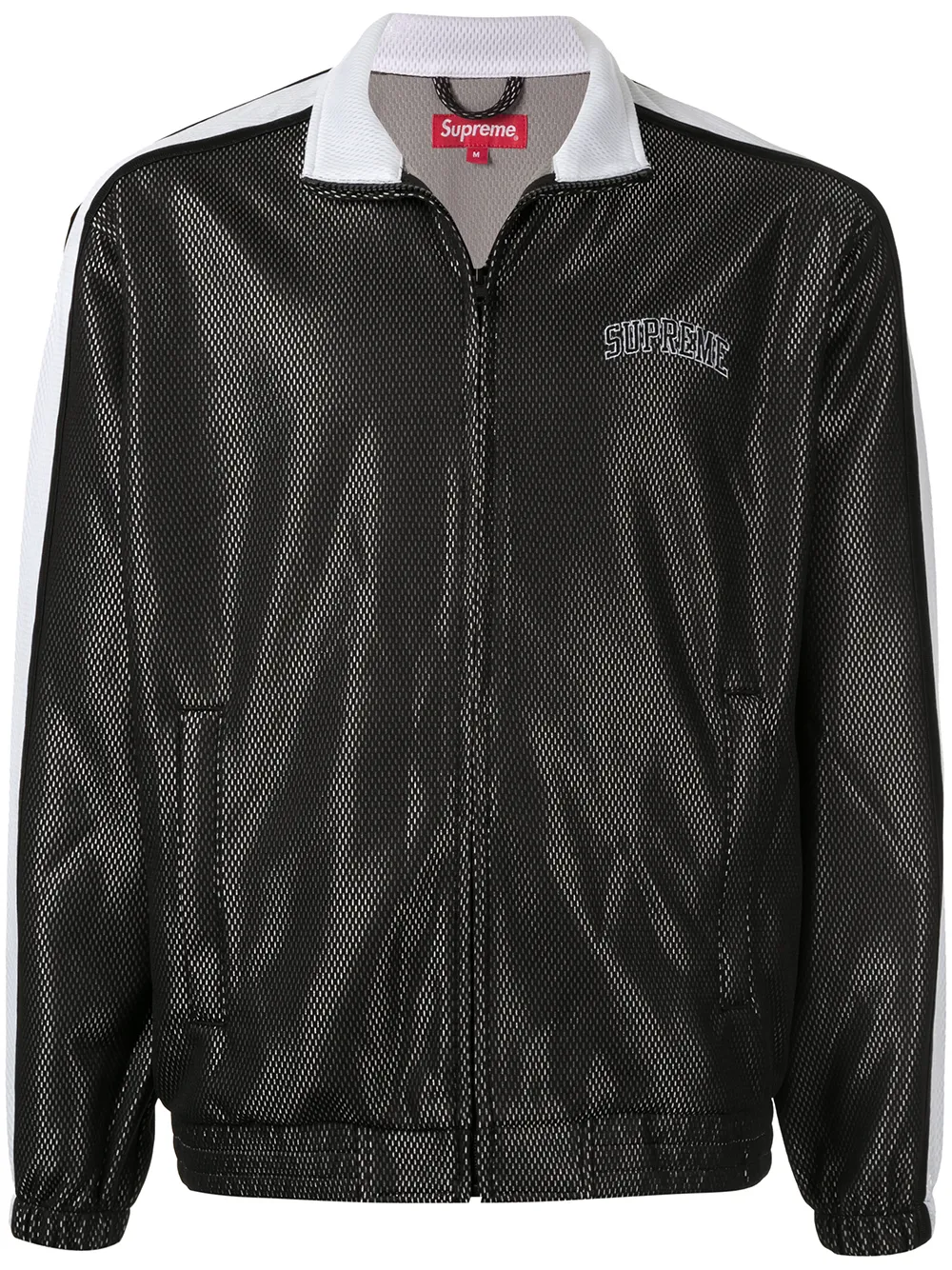 Supreme bonded mesh track jacket black Clearance