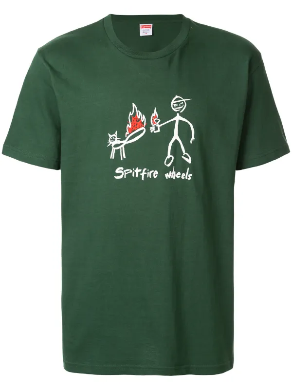 supreme spitfire wheels shirt