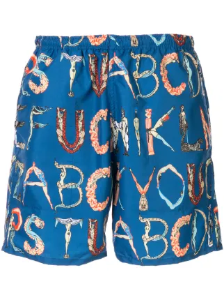 Supreme Alphabet Water Shorts Ss20 Farfetch Com