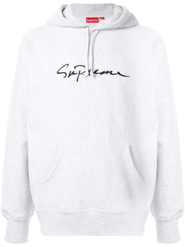 Supreme signature hoodie 2025