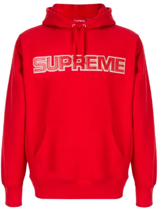Supreme perforated hoodie outlet
