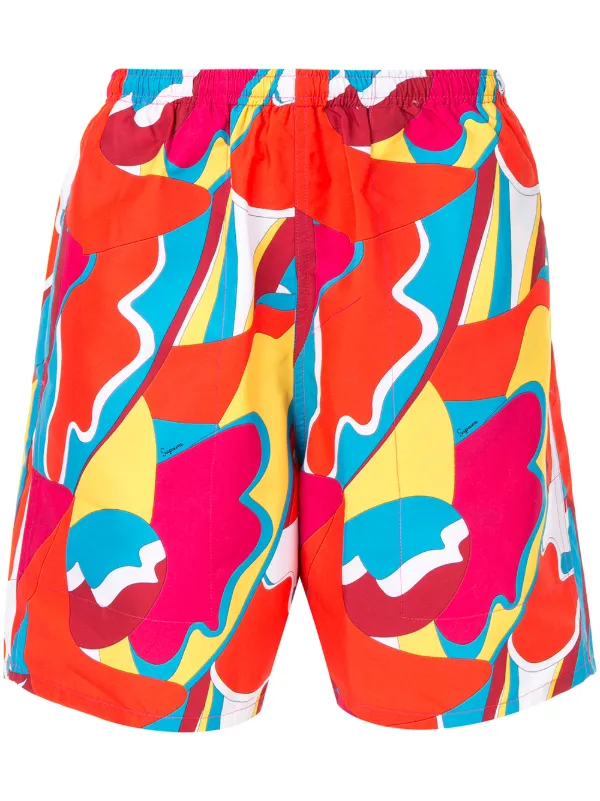 Supreme Abstract Water Shorts Ss20 Farfetch Com