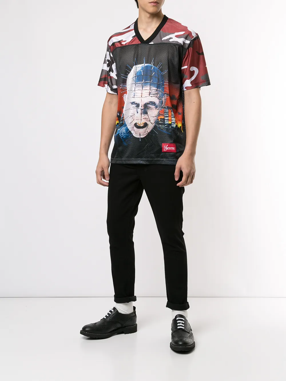 supreme hellraiser jersey