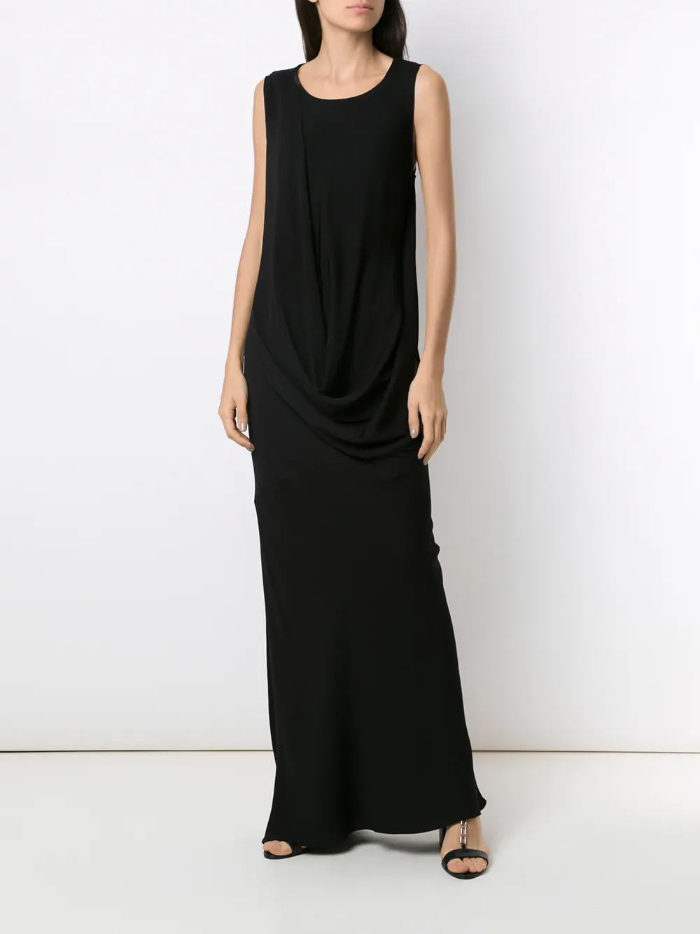 Uma | Raquel Davidowicz Maxi-jurk - Zwart