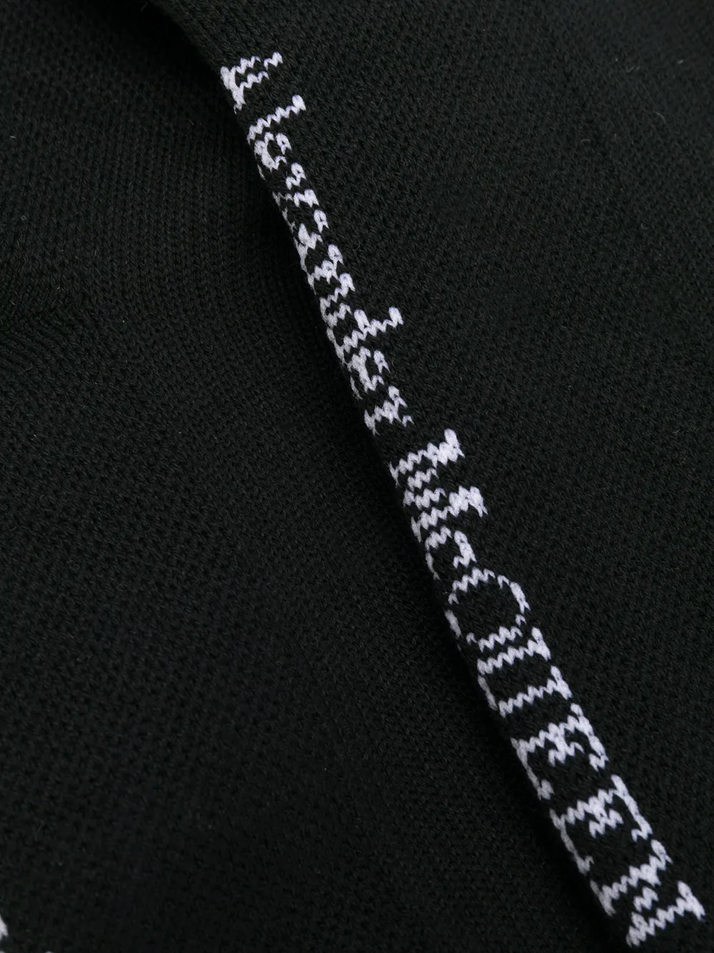 Alexander McQueen Sokken met kenmerkend logo - Zwart