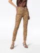 FRAME high-rise snake-effect jeans