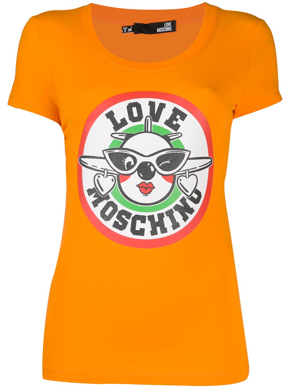 фото Love Moschino футболка с логотипом