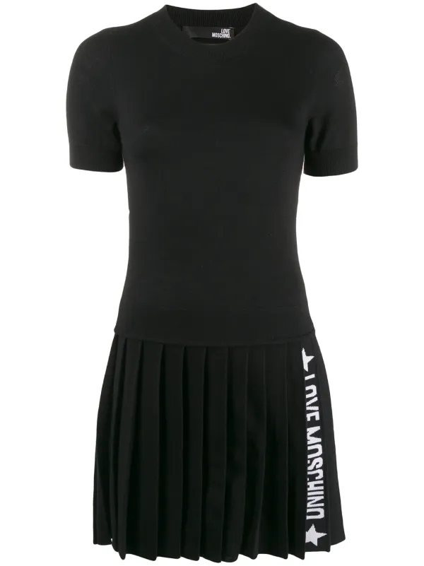 love moschino black dress