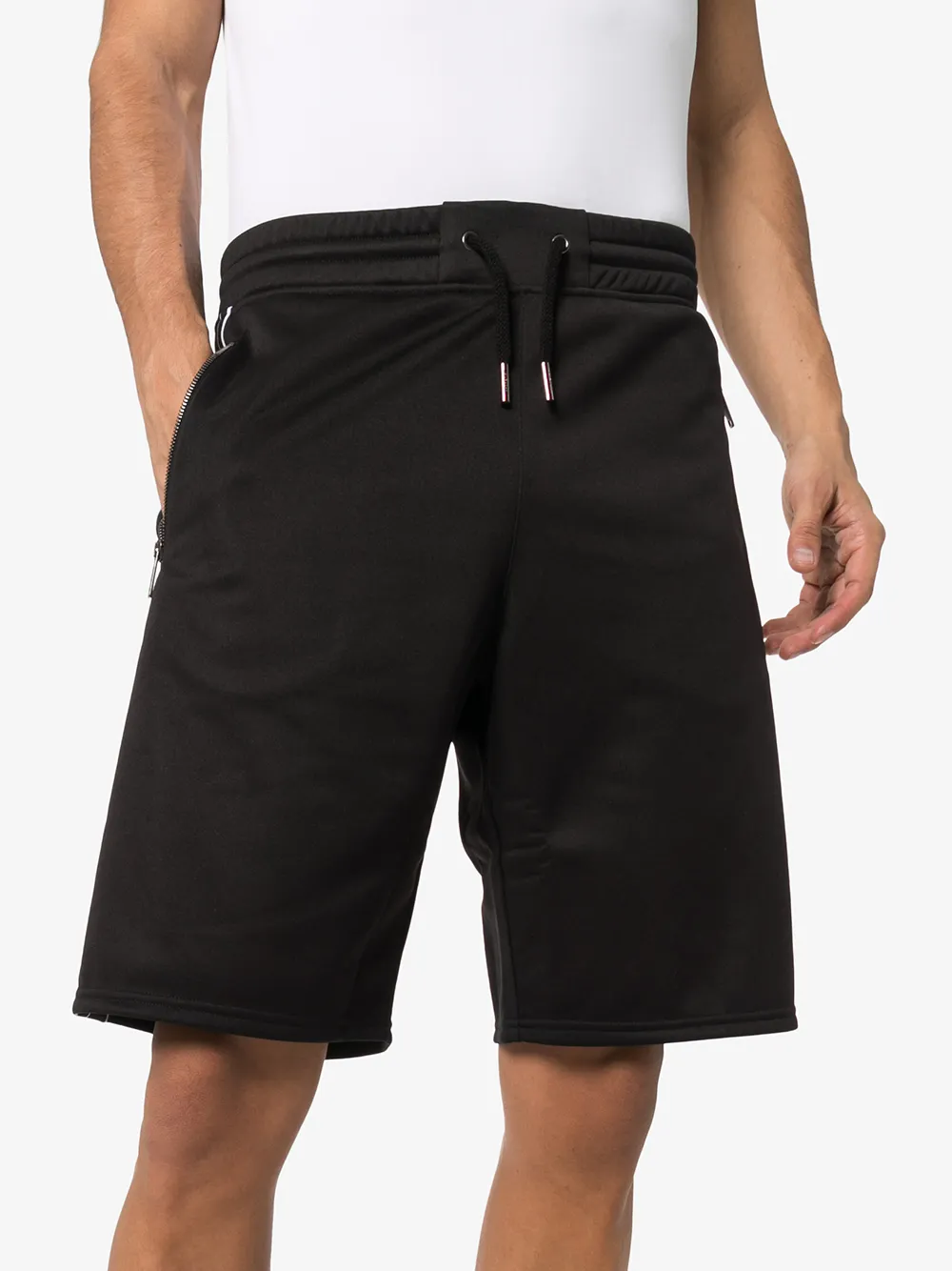 Givenchy Trainingsshorts met logostreep Zwart