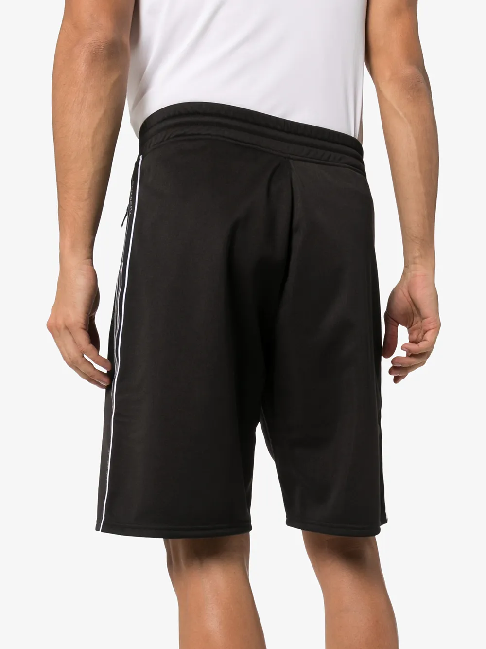 Givenchy Trainingsshorts met logostreep Zwart