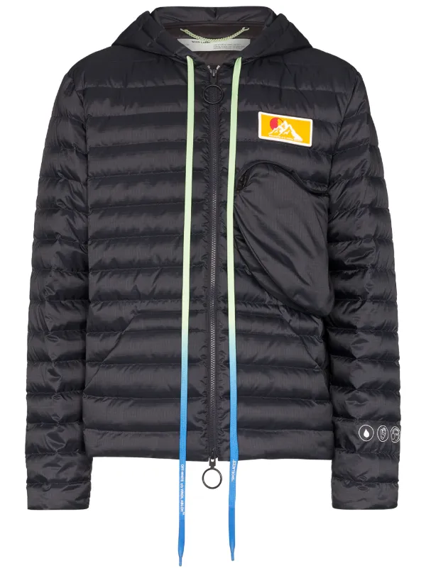 white padded jacket