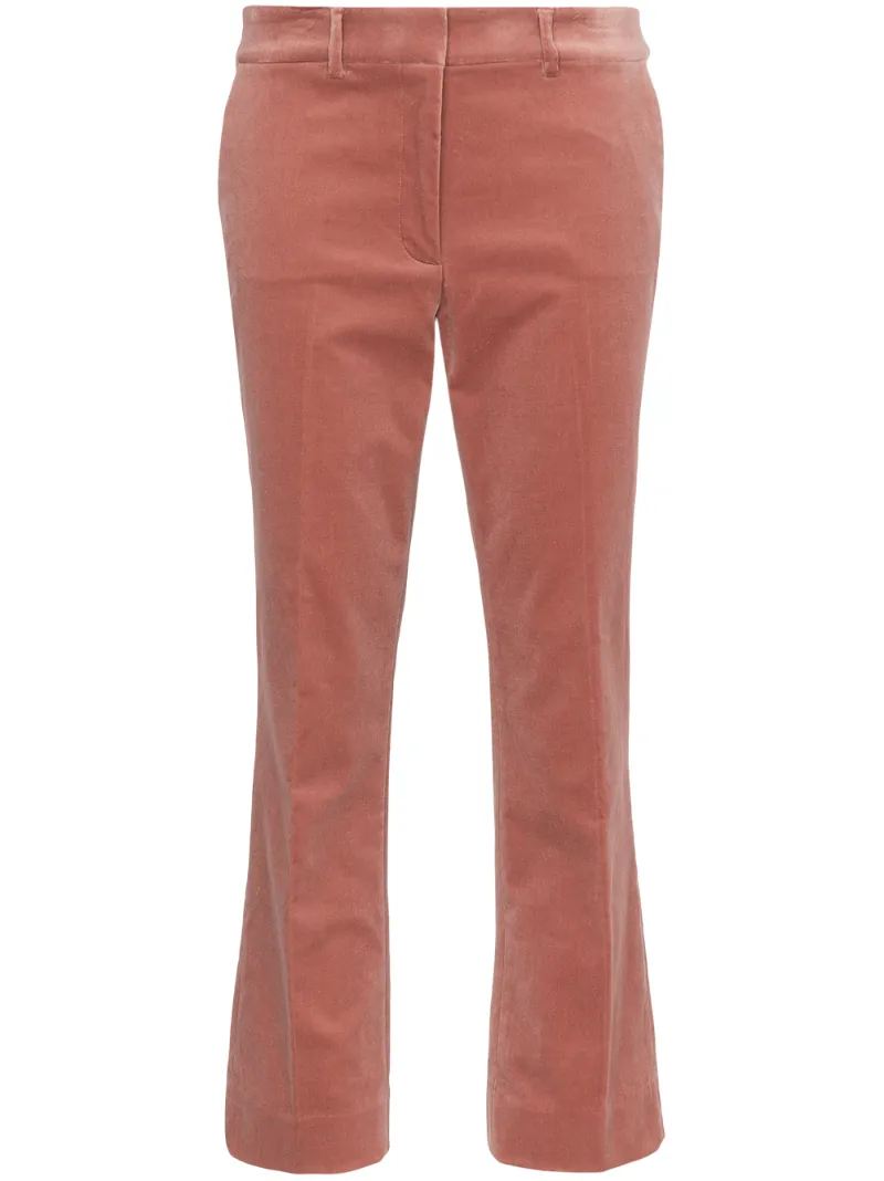 Frame Tops FRAME CROPPED-HOSE AUS SAMT - ROSA