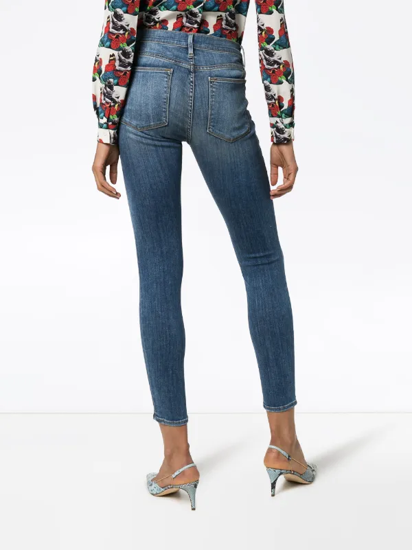 FRAME Le High Skinny Jeans Farfetch