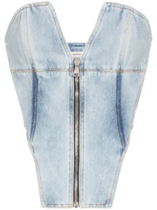 Natasha zinko denim corset clearance