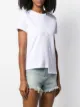 LOEWE asymmetric logo-embroidered T-shirt