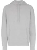 Sunspel Overhead loopback hoodie - Grey